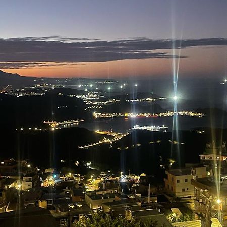 九份山海灣民宿 I 近老街 L 海景檜木房 Bagian luar foto
