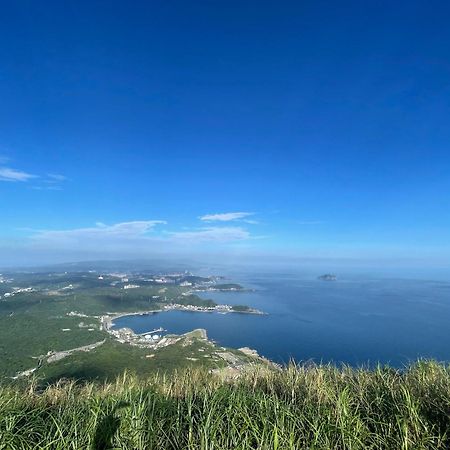 九份山海灣民宿 I 近老街 L 海景檜木房 Bagian luar foto
