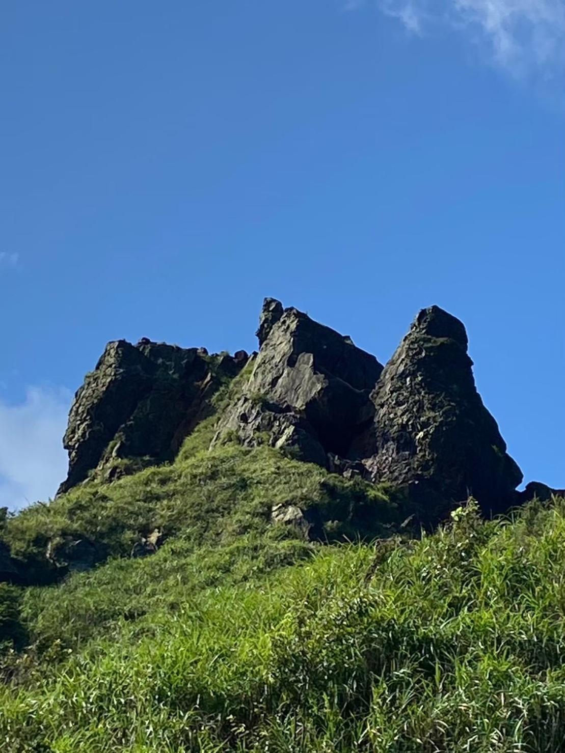 九份山海灣民宿 I 近老街 L 海景檜木房 Bagian luar foto